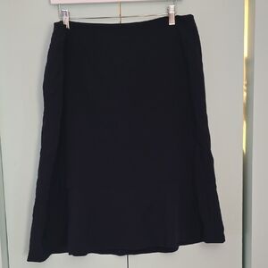 Elegant Navy Blue Women's Skirt